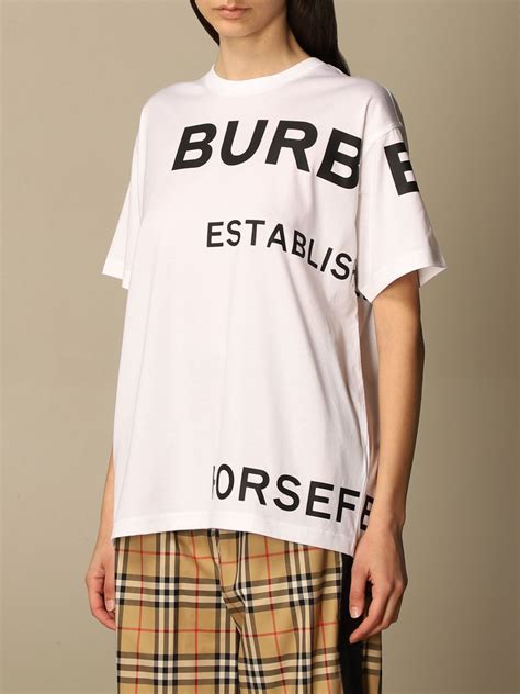 t-shorts burberry|Burberry t shirt women's.